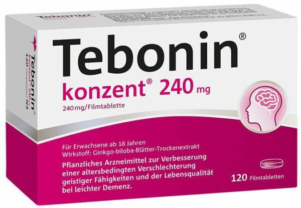 Tebonin konzent 240 mg 120 Filmtabletten