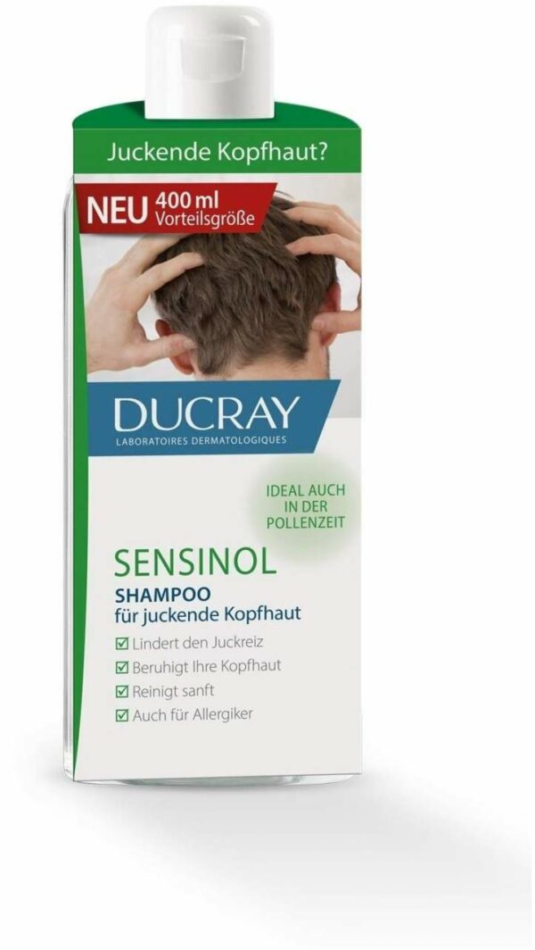 Ducray Sensinol Irritierte gereizte Kopfhaut 400 ml Shampoo