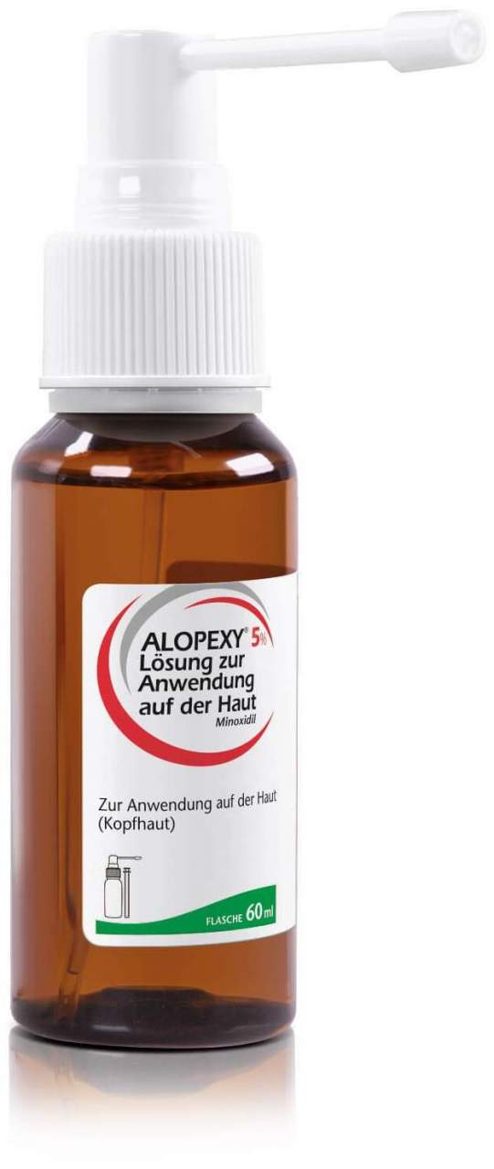 Alopexy 5% Lösung zur Anwendung auf der Haut 3 x 60 ml Lösung