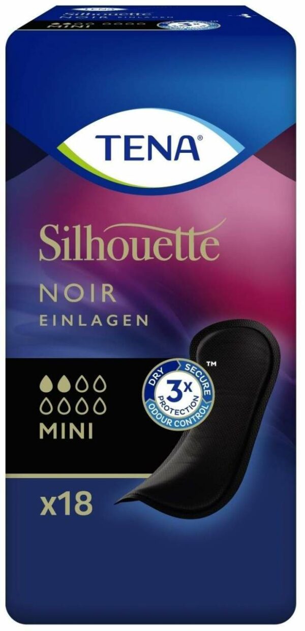 Tena Silhouette Mini Noir 18 Stück