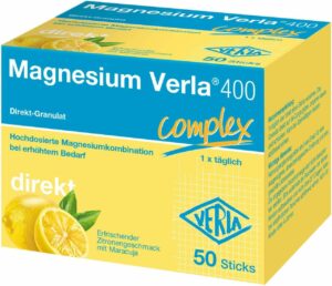 Magnesium Verla 400 Complex Direkt Granulat 50 Stück