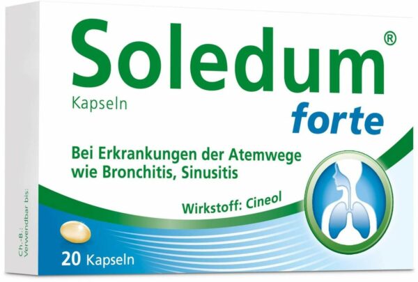 Soledum Kapseln forte 20 magensaftresistente Kapseln