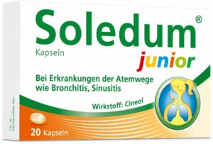 Soledum Kapseln Junior 100 mg 20 magensaftresistente Kapseln