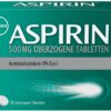 Aspirin 500 mg 20 überzogene Tabletten