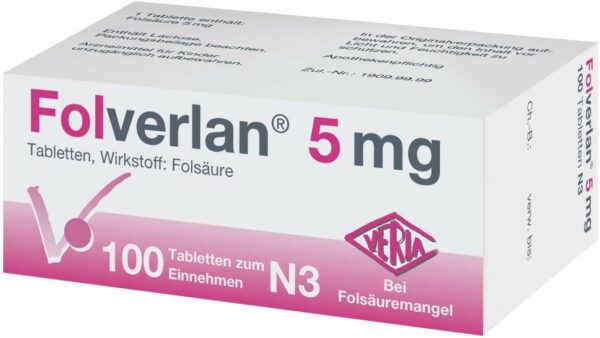 Folverlan 5 mg Tabletten 100 Tabletten