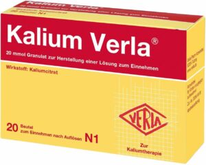 Kalium Verla Granulat 20 Beutel