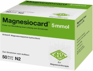 Magnesiocard 5 Mmol Pulver 50 Beutel