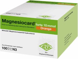 Magnesiocard Forte 10 Mmol Orange 100 Beutel