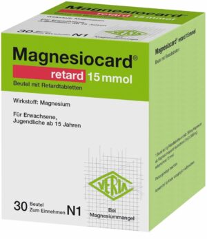 Magnesiocard Retard 15 Mmol Beutel Mit Retardierten...