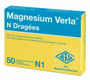 Magnesium Verla N 50 Dragees