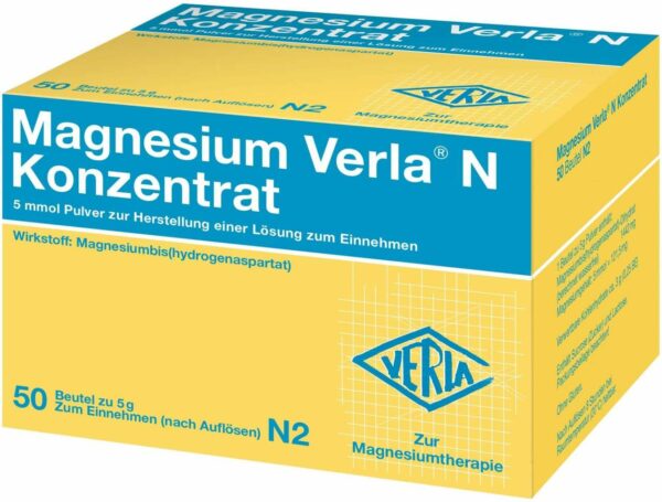 Magnesium Verla N Konzentrat 50 Pulver