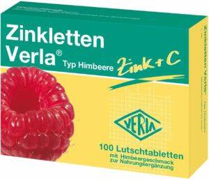 Zinkletten Verla Himbeere Lutschtabletten 100 Stück