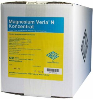 Magnesium Verla N Konzentrat 500 Pulver
