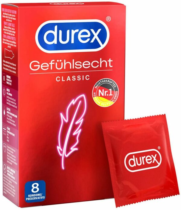 Durex Gefühlsecht 8 Kondome