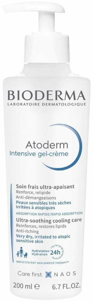 Bioderma Atoderm Intenisv Gel-Creme 200 ml Pumpspender