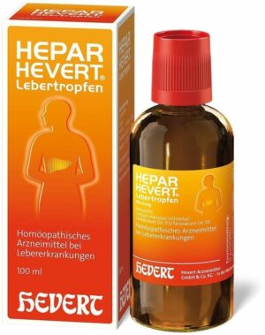 Hepar Hevert 100 ml Lebertropfen