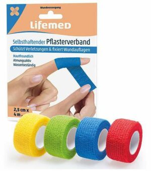 Selbsthaftender Pflasterverband 2