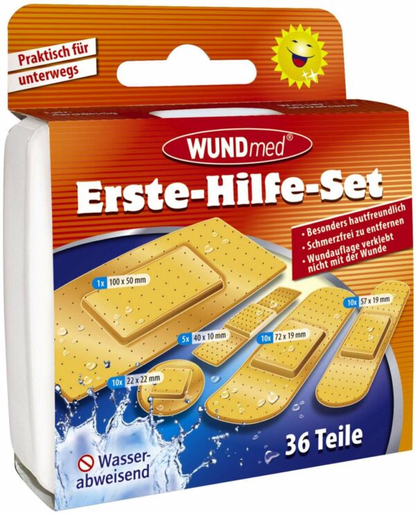 Erste-Hilfe-Set 36 Teile