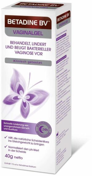 Betadine BV Vaginalgel 1 % 40 g