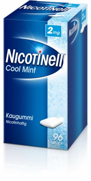 Nicotinell Kaugummi 2 mg Cool Mint 96 Kaugummis
