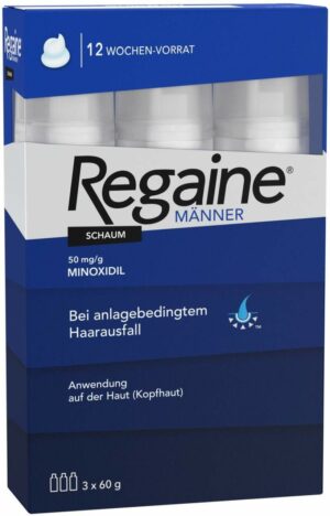 Regaine Männer Schaum 5% 3 x 60 ml