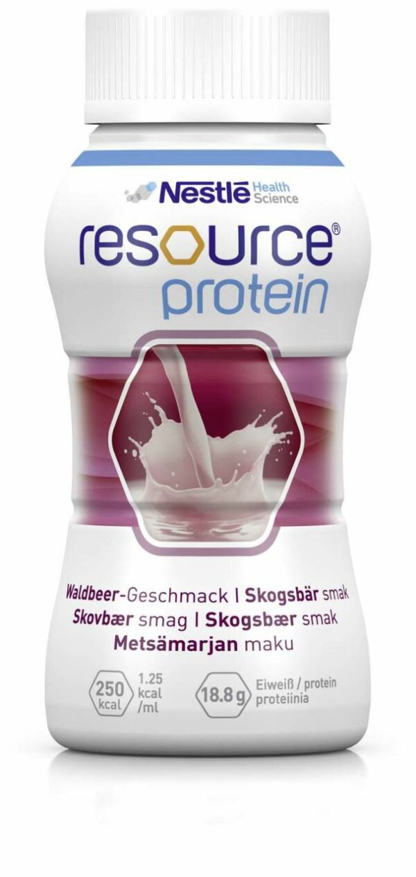 Resource Protein Drink Waldbeere 4 X 200 ml