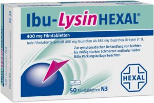 Ibu-Lysin Hexal 400 mg 50 Filmtabletten