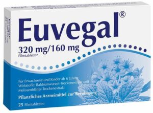 Euvegal 320 mg 160 mg 25 Filmtabletten