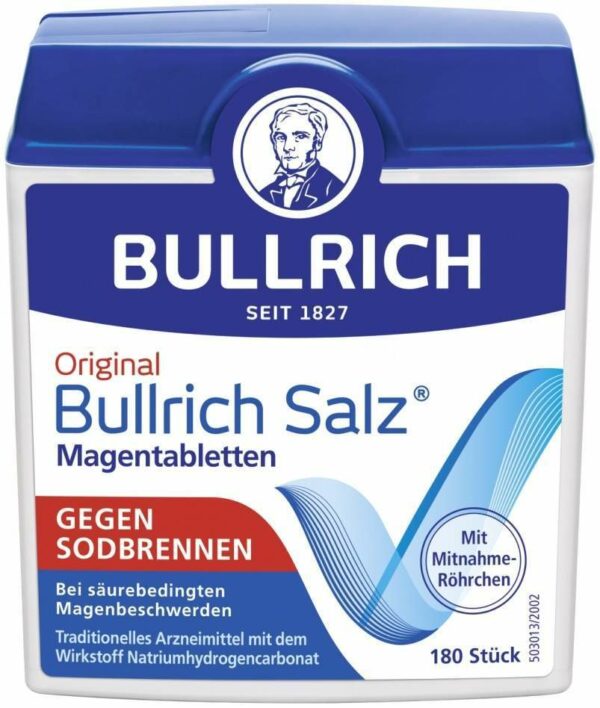 Bullrich Salz 180 Tabletten