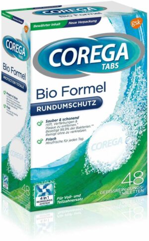 Corega Tabs Bioformel 48 Stück