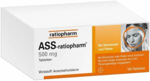 ASS Ratiopharm 500 mg 100  Tabletten