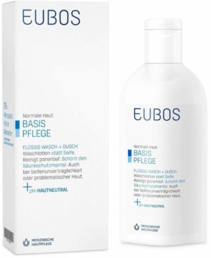 Eubos Flüssig Wasch Emulsion Unparfümiert 200 ml Flüssigkeit