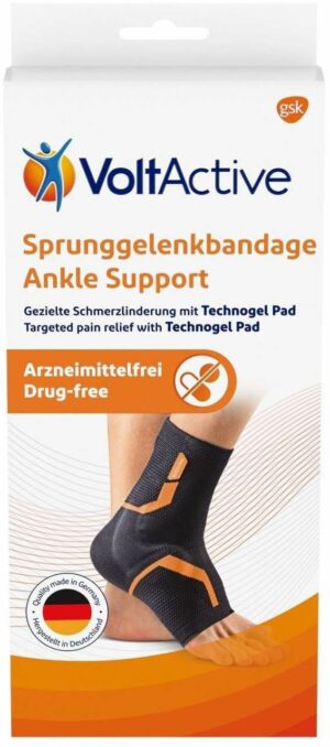 Voltactive Sprunggelenkbandage Links Größe M 1 Stück