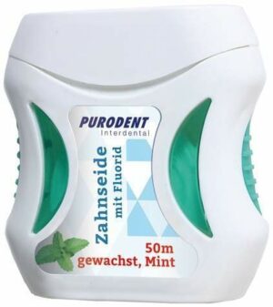 Purodent Zahnseide mit Fluorid 50m