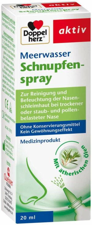 Doppelherz Meerwasser Schnupfenspray