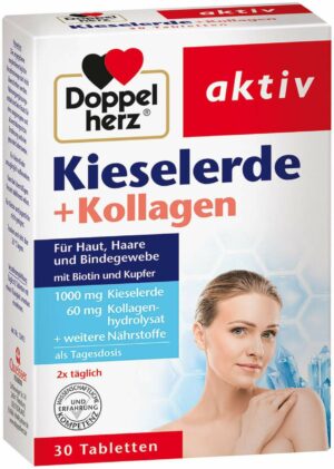 Doppelherz Kieselerde + Kollagen 30 Tabletten