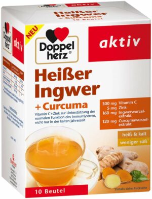 Doppelherz Heißer Ingwer 10 Beutel