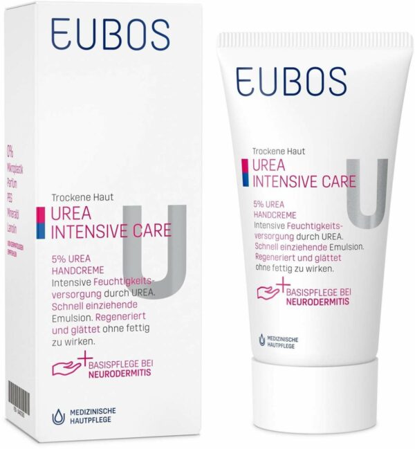 Eubos Trockene Haut Urea 5% Handcreme 75 ml Creme