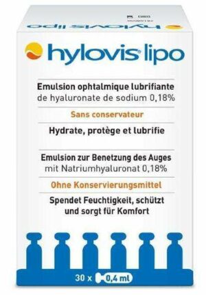 Hylovis Lipo Augentropfen 30 X 0