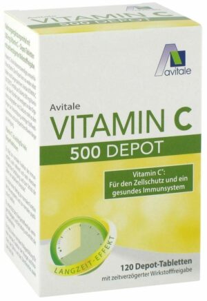 Vitamin C 500 mg Depot 120 Tabletten
