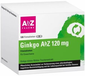 Ginkgo Abz 120 mg 120 Filmtabletten