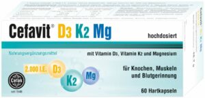 Cefavit D3 K2 mg 2000 I.E. 60 Kapseln
