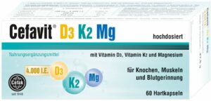 Cefavit D3 K2 mg 4000 I.E. 60 Kapseln