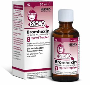 Bromhexin Hermes Arzneimittel 12 mg 50 Tabletten