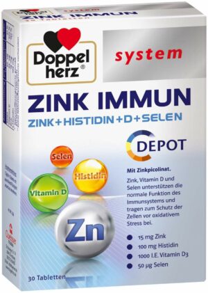 Doppelherz system Zink Immun 30 Tabletten