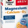 Doppelherz Magnesium + Calcium + D3 120 Tabletten