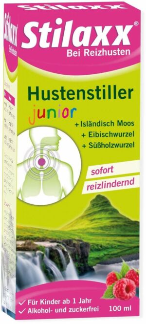 Stilaxx Hustenstiller Isländisch Moos Junior 100 ml Sirup