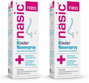 Nasic neo für Kinder 2 x 10 ml Nasenspray