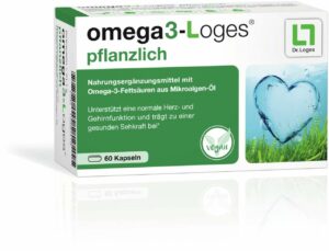 Omega3-Loges Pflanzlich 60 Kapseln