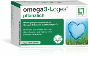 Omega3-Loges Pflanzlich 120 Kapseln